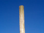 75-100mm- 3"/4" Dia. African Hardwood Poles