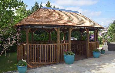 The Lapa Company Thatched Gazebos Garden Buildings