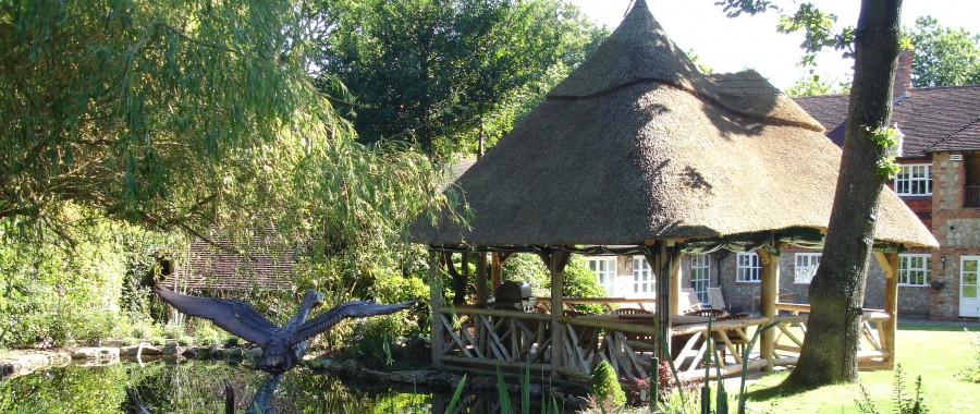 african style garden buildings