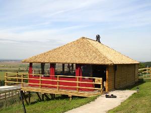 commercial thatched gazebos
